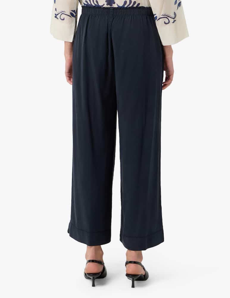 rinascente 19.70 Seventy Tencel wide leg trousers