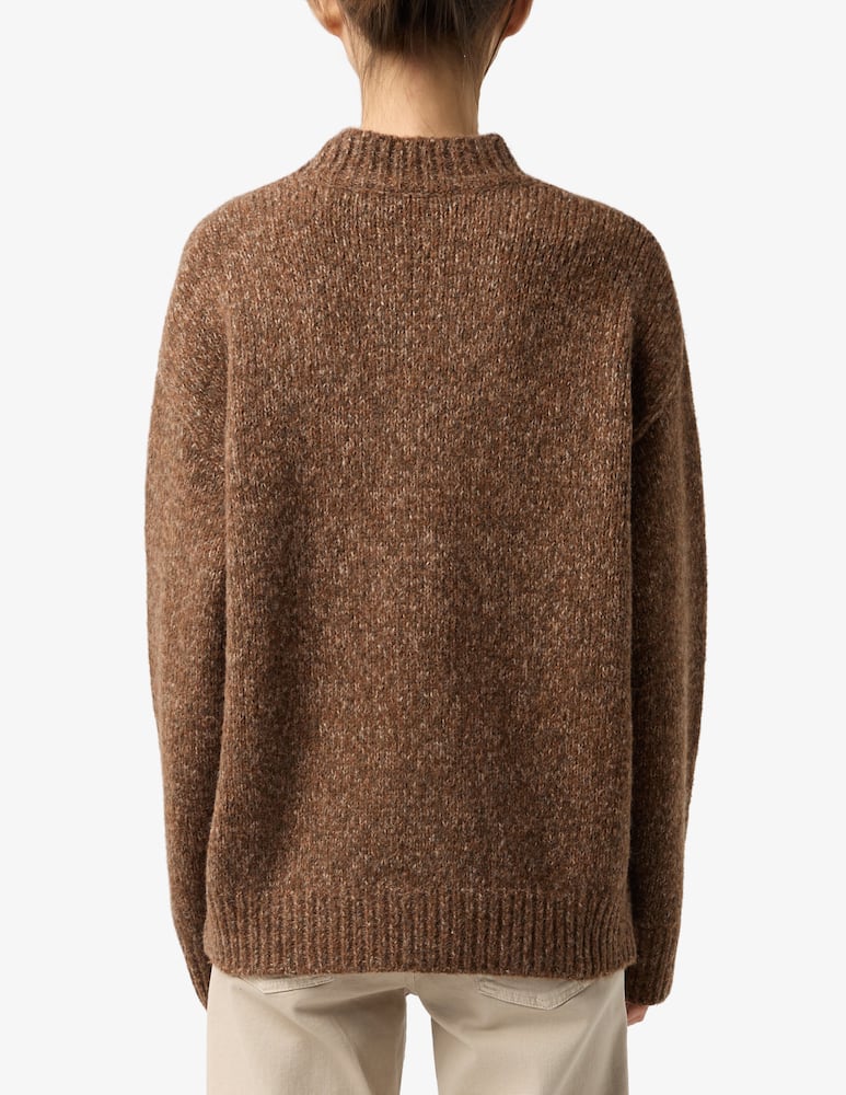 19.70 Seventy Maglione girocollo filo mouliné - immagine 3 19.70 Seventy Maglione girocollo filo mouliné - immagine 3