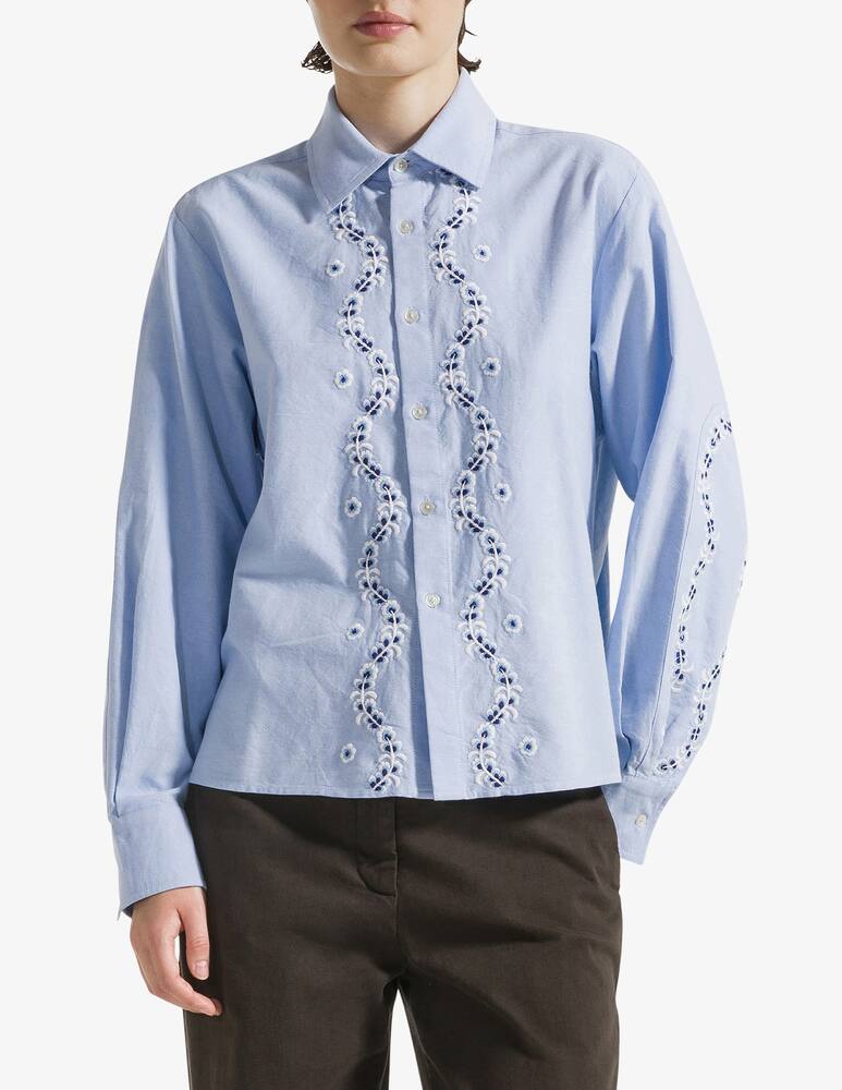 19.70 Seventy Embroidered oxford shirt - picture 1 19.70 Seventy Embroidered oxford shirt - picture 1