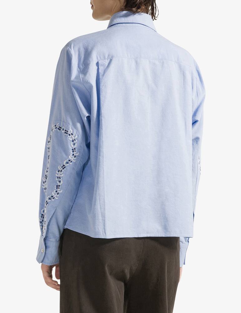 19.70 Seventy Embroidered oxford shirt - picture 3 19.70 Seventy Embroidered oxford shirt - picture 3