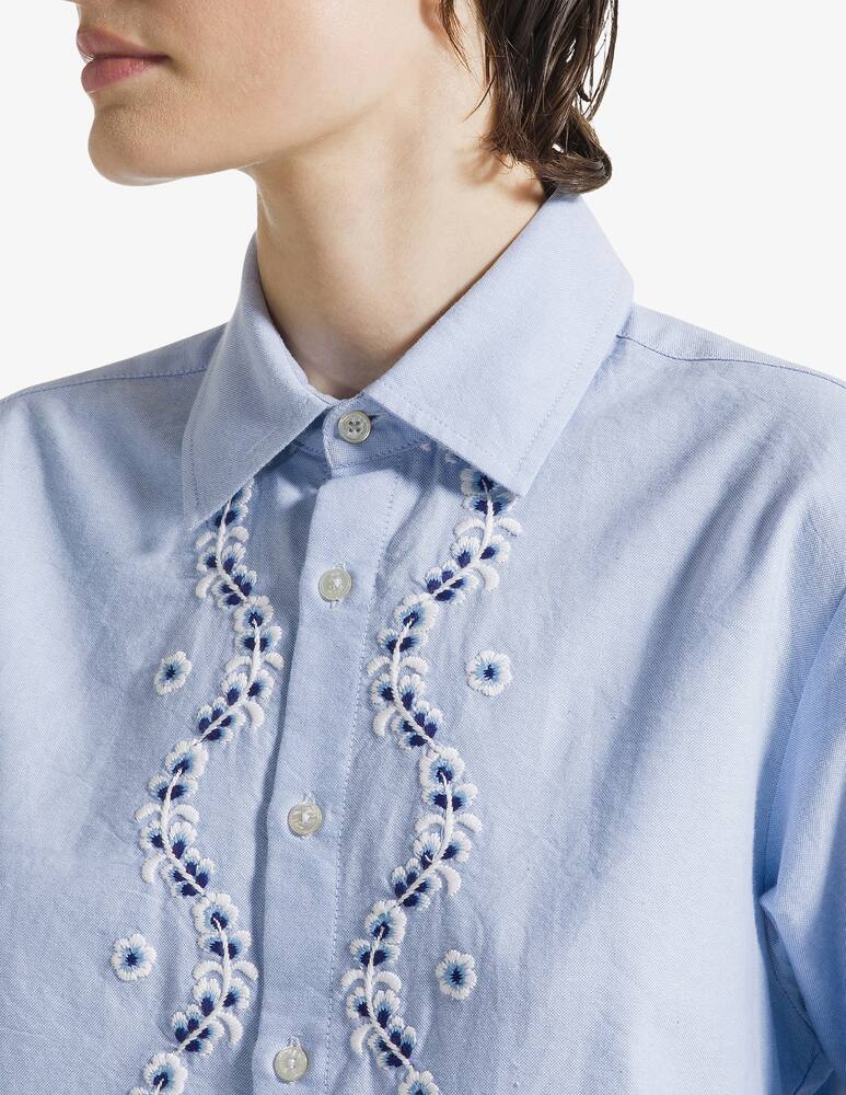 19.70 Seventy Embroidered oxford shirt - picture 4 19.70 Seventy Embroidered oxford shirt - picture 4