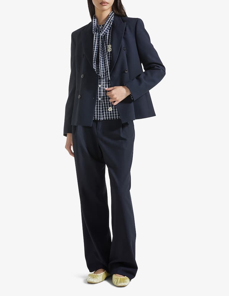 19.70 Seventy Embroidered check shirt - picture 2 19.70 Seventy Embroidered check shirt - picture 2