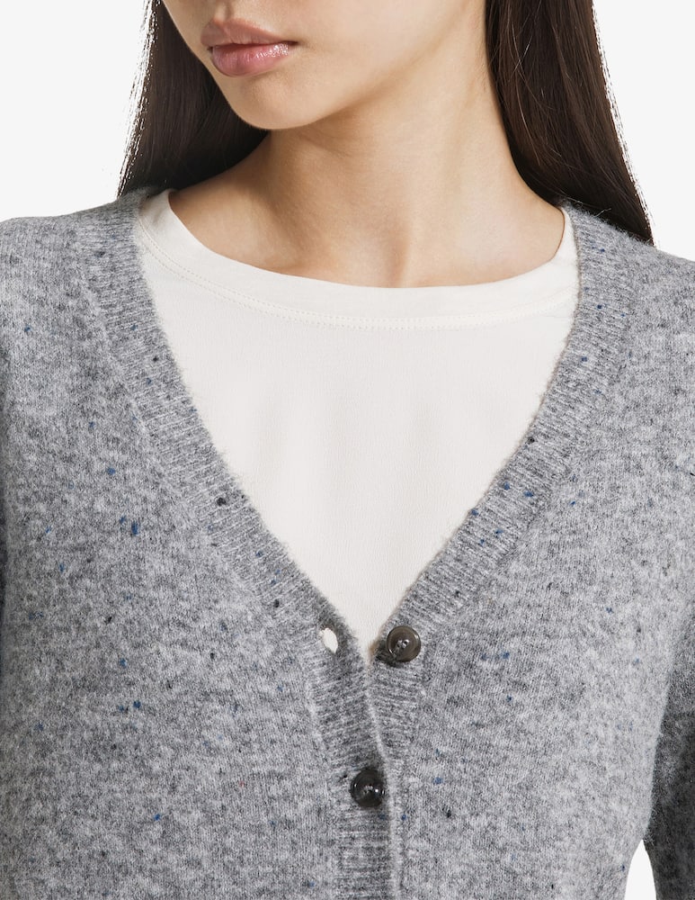 19.70 Seventy Cardigan fantasia bottonato - immagine 4 19.70 Seventy Cardigan fantasia bottonato - immagine 4