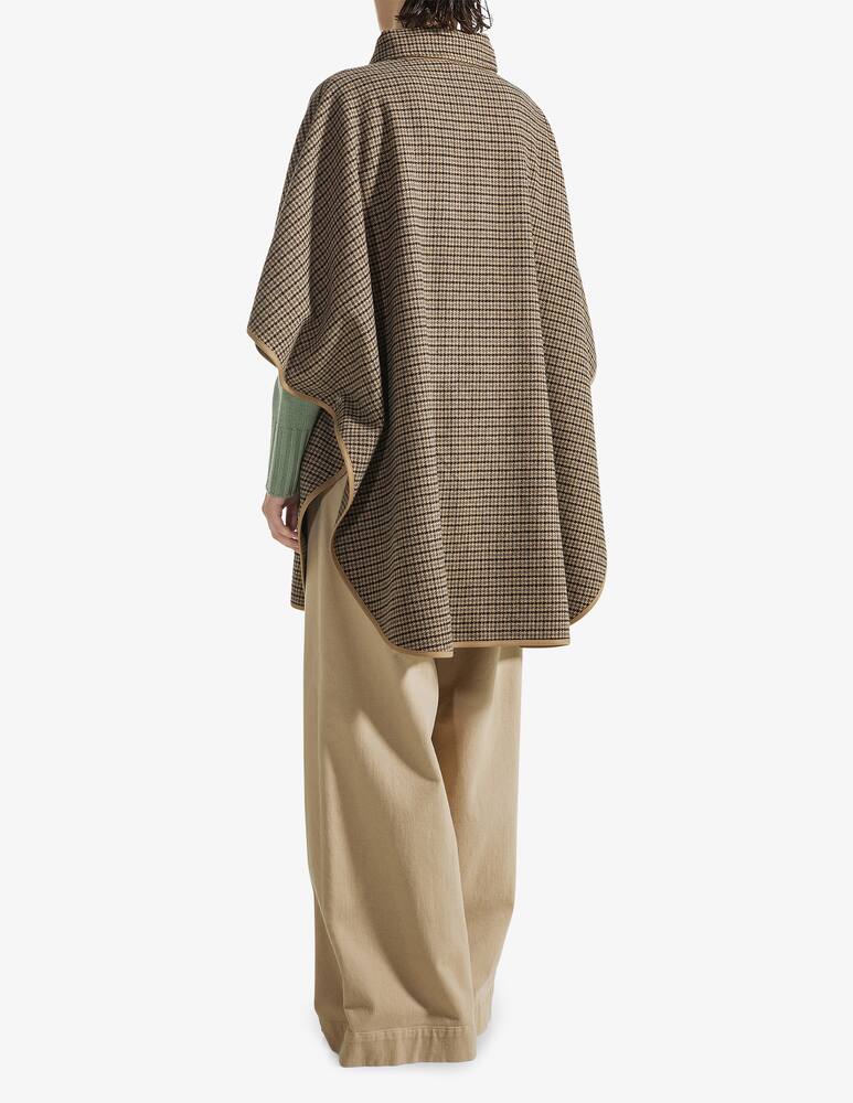 rinascente 19.70 Seventy Poncho pied de poule