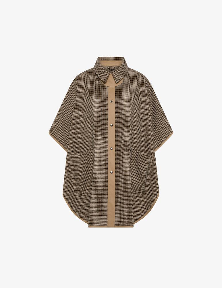rinascente 19.70 Seventy Poncho pied de poule