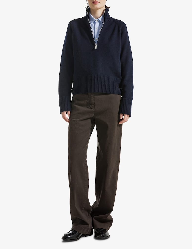 19.70 Seventy Zipped wool-blend turtleneck jumper - picture 2 19.70 Seventy Zipped wool-blend turtleneck jumper - picture 2