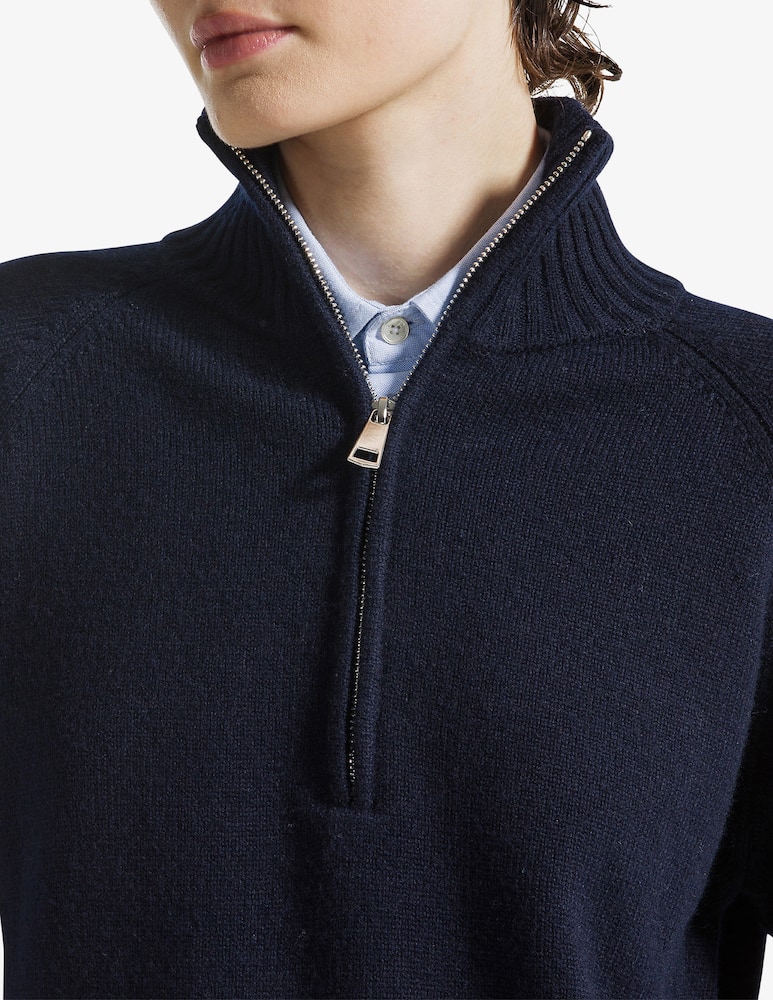 19.70 Seventy Zipped wool-blend turtleneck jumper - picture 4 19.70 Seventy Zipped wool-blend turtleneck jumper - picture 4