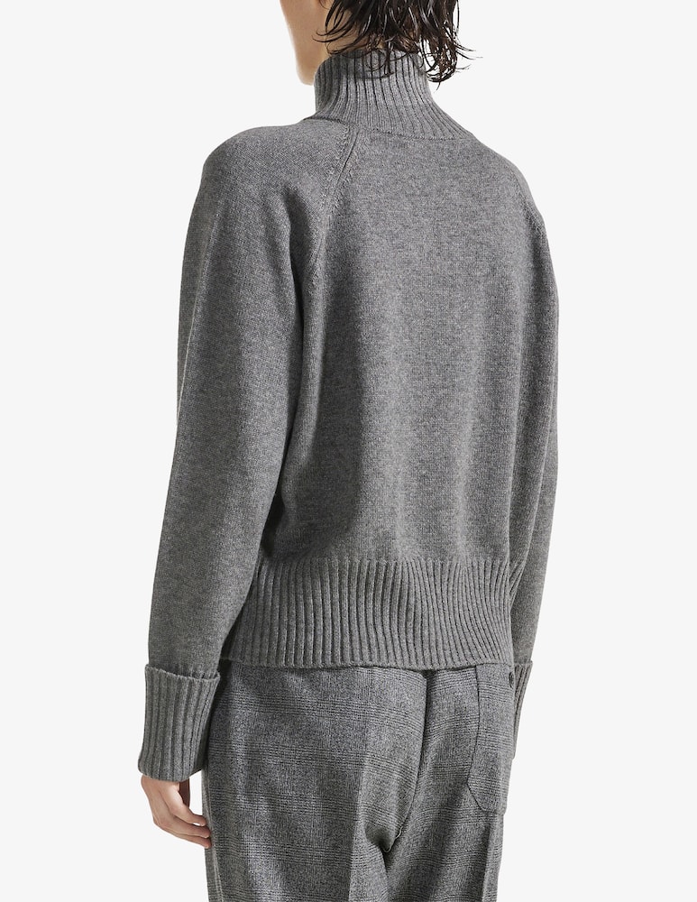 19.70 Seventy Zip-neck wool-blend jumper - picture 3 19.70 Seventy Zip-neck wool-blend jumper - picture 3