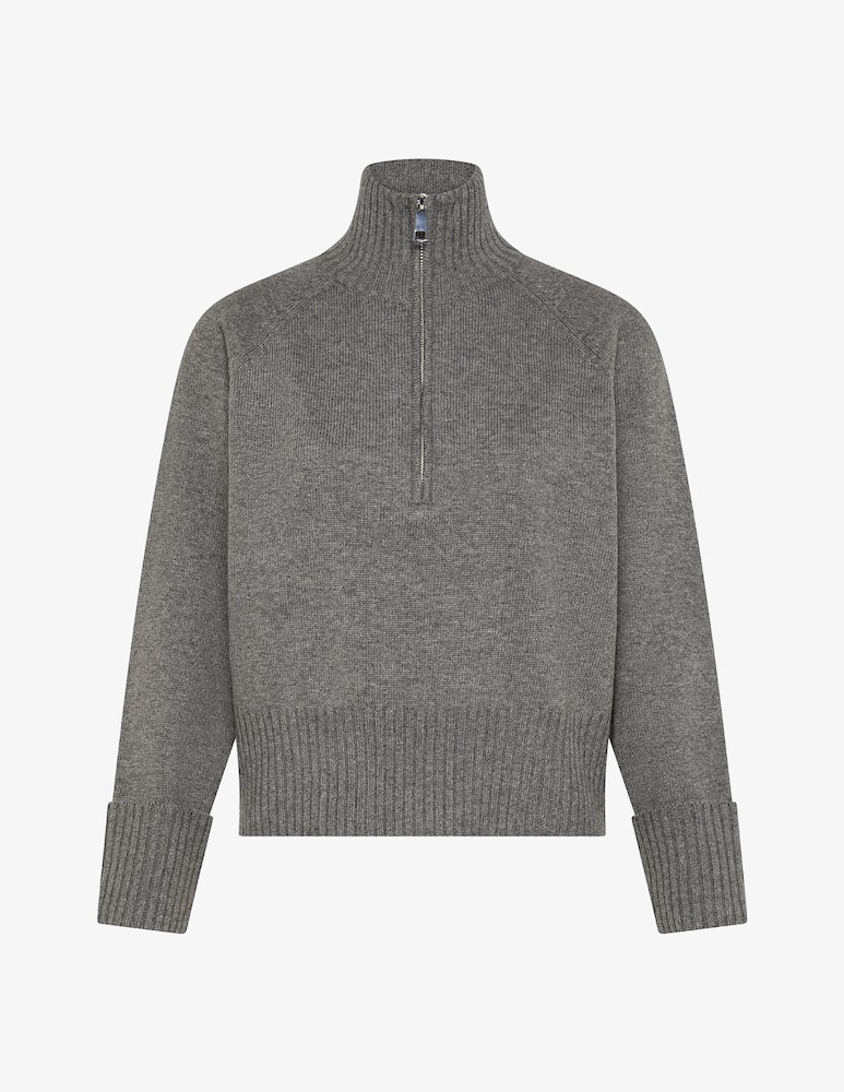 19.70 Seventy Zip-neck wool-blend jumper - picture 5 19.70 Seventy Zip-neck wool-blend jumper - picture 5