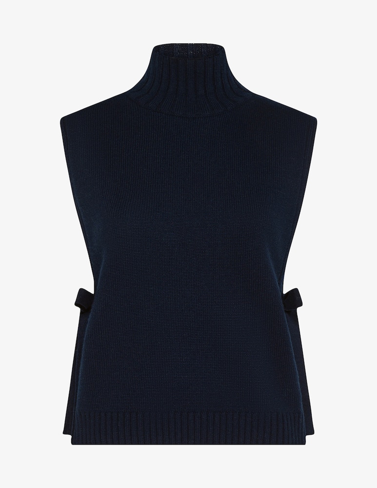 rinascente 19.70 Seventy Gilet con lacci in misto lana