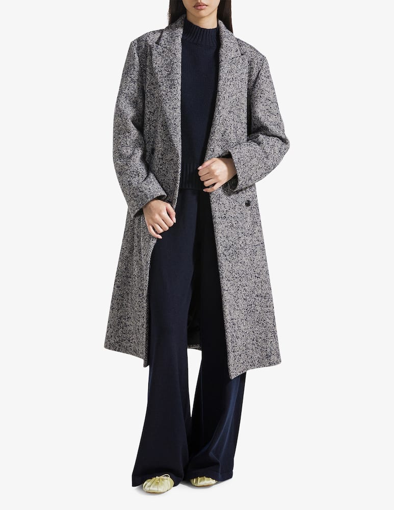 19.70 Seventy Pantaloni misto lana cardati - immagine 2 19.70 Seventy Pantaloni misto lana cardati - immagine 2