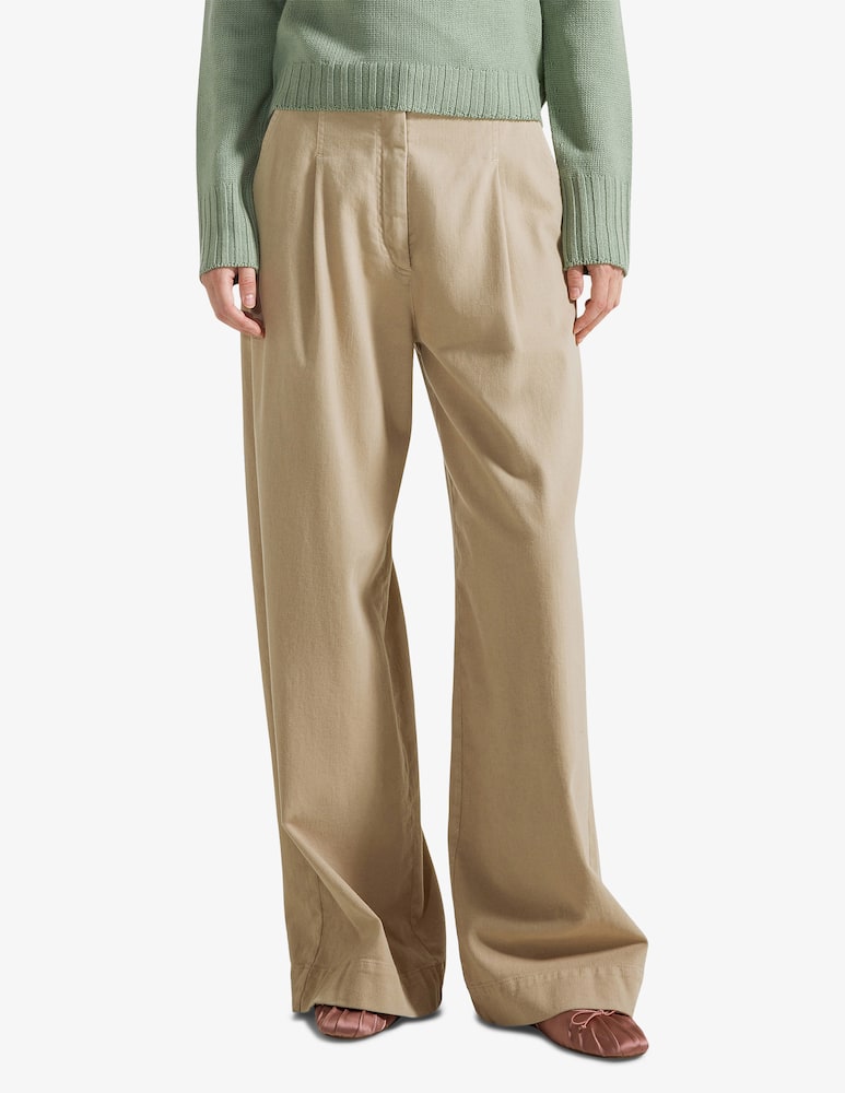 rinascente 19.70 Seventy Wide leg brushed trousers