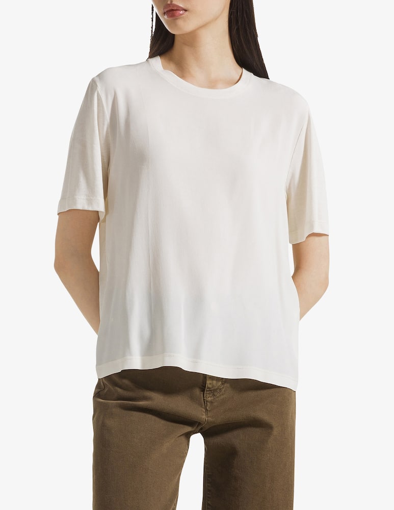 rinascente 19.70 Seventy Viscose and silk blend t-shirt