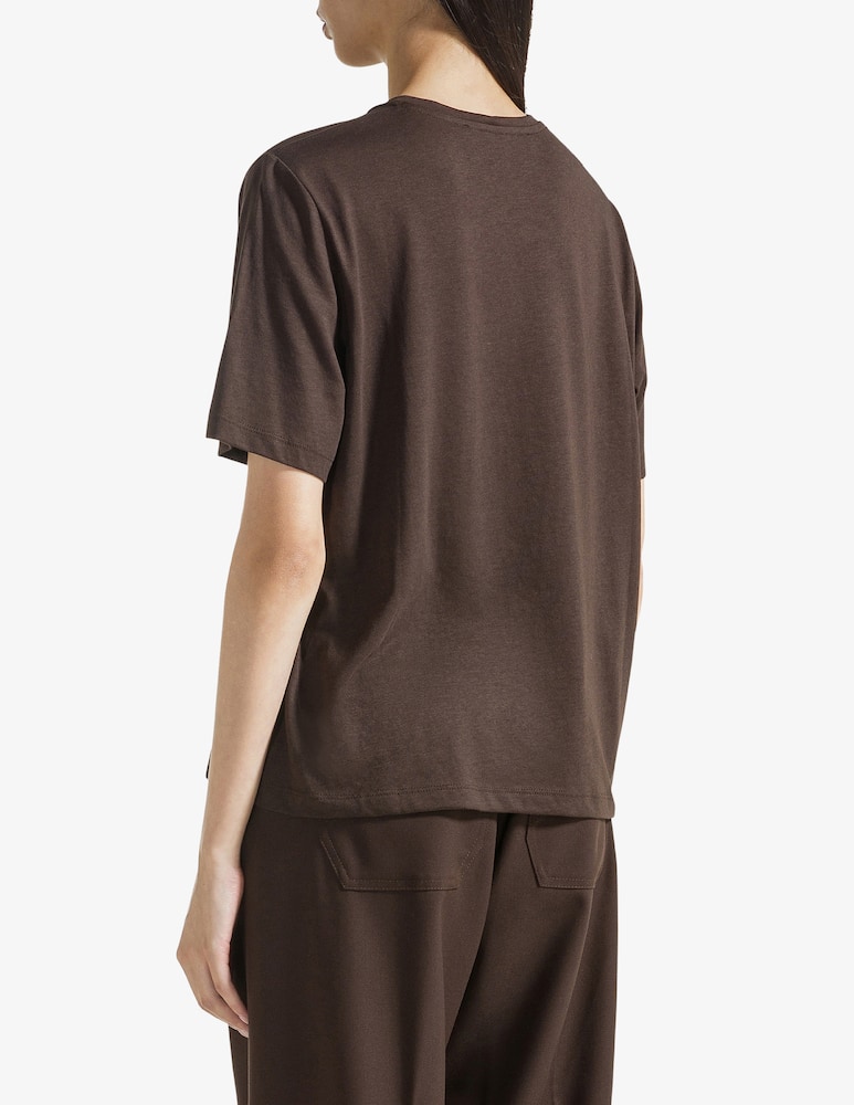 19.70 Seventy Silk blend t-shirt - picture 3 19.70 Seventy Silk blend t-shirt - picture 3