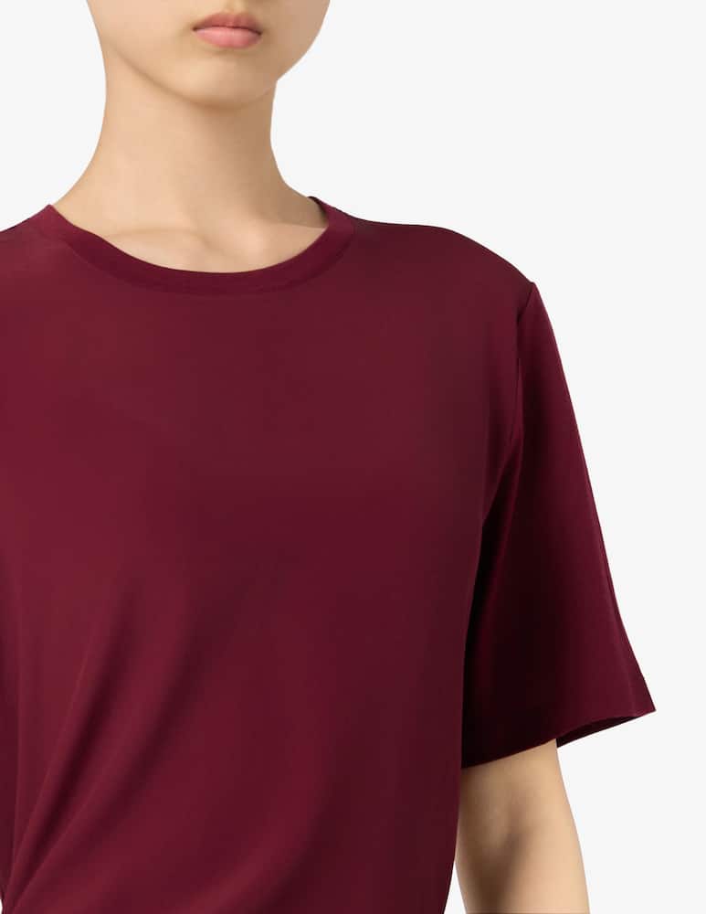 19.70 Seventy T-shirt in viscosa e seta - immagine 4 19.70 Seventy T-shirt in viscosa e seta - immagine 4