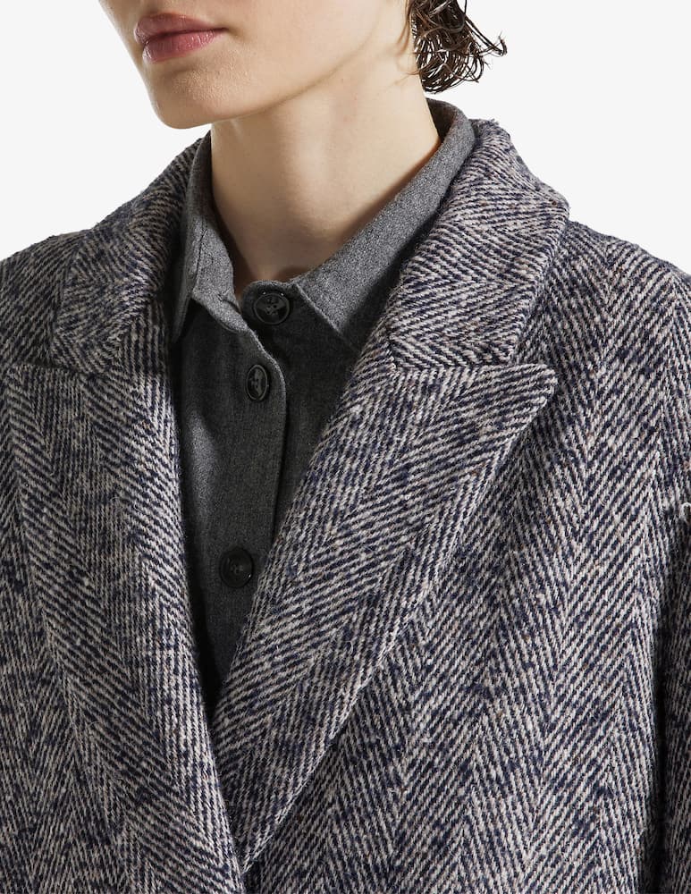 19.70 Seventy Cappotto misto lana Resca - immagine 4 19.70 Seventy Cappotto misto lana Resca - immagine 4