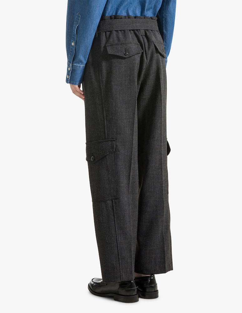 rinascente 19.70 Seventy Flannel cargo trousers