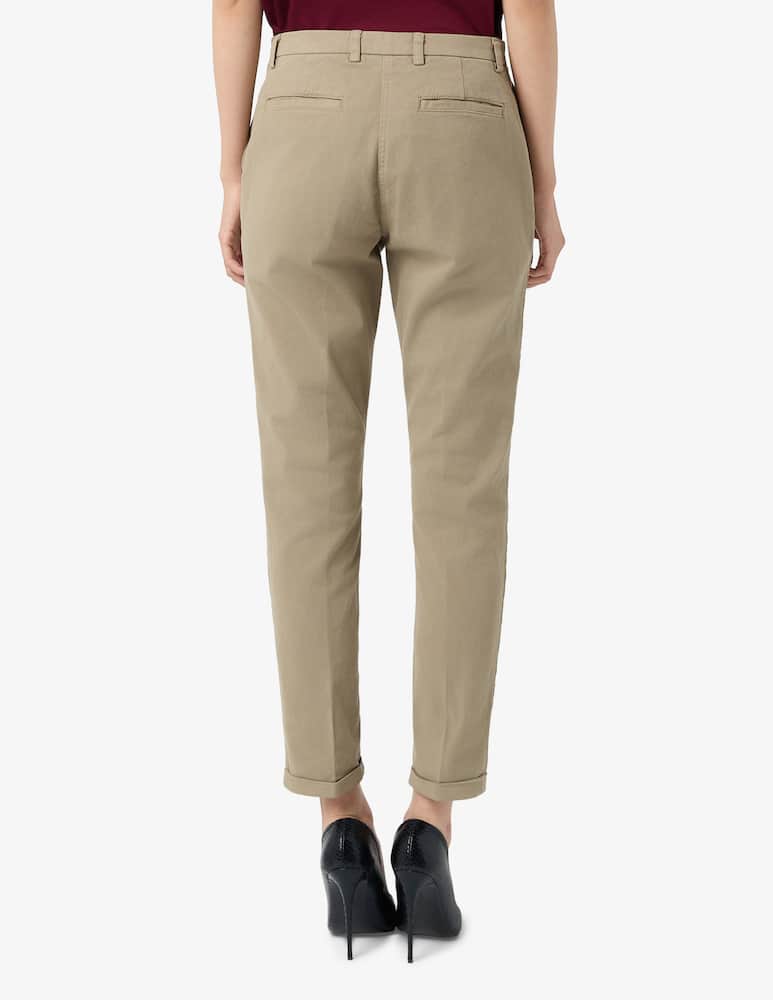 19.70 Seventy Pantalone in gabardina cotone - immagine 3 19.70 Seventy Pantalone in gabardina cotone - immagine 3