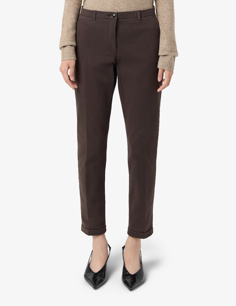 19.70 Seventy Pantalone gabardina cotone - immagine 1 19.70 Seventy Pantalone gabardina cotone - immagine 1