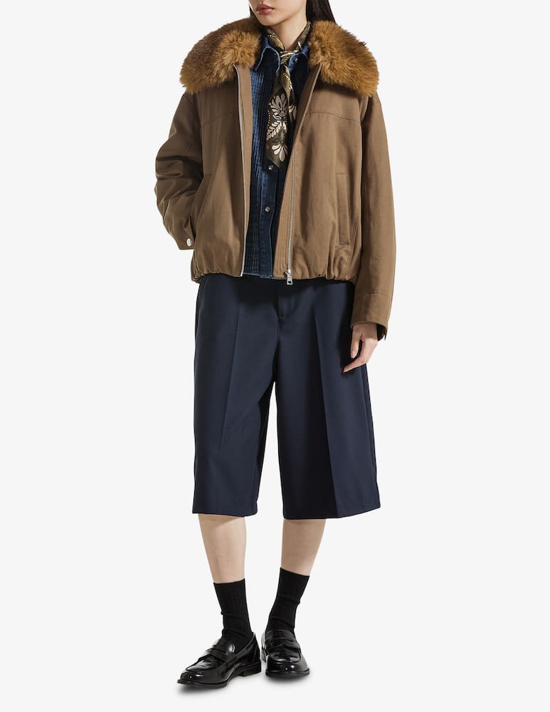 19.70 Seventy Gonna pantalone in gabardina - immagine 2