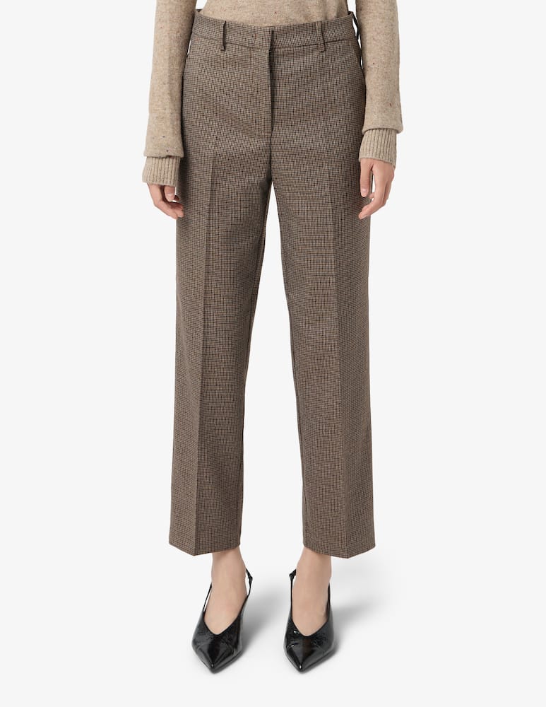 19.70 Seventy Pantaloni pied de poule - immagine 1 19.70 Seventy Pantaloni pied de poule - immagine 1