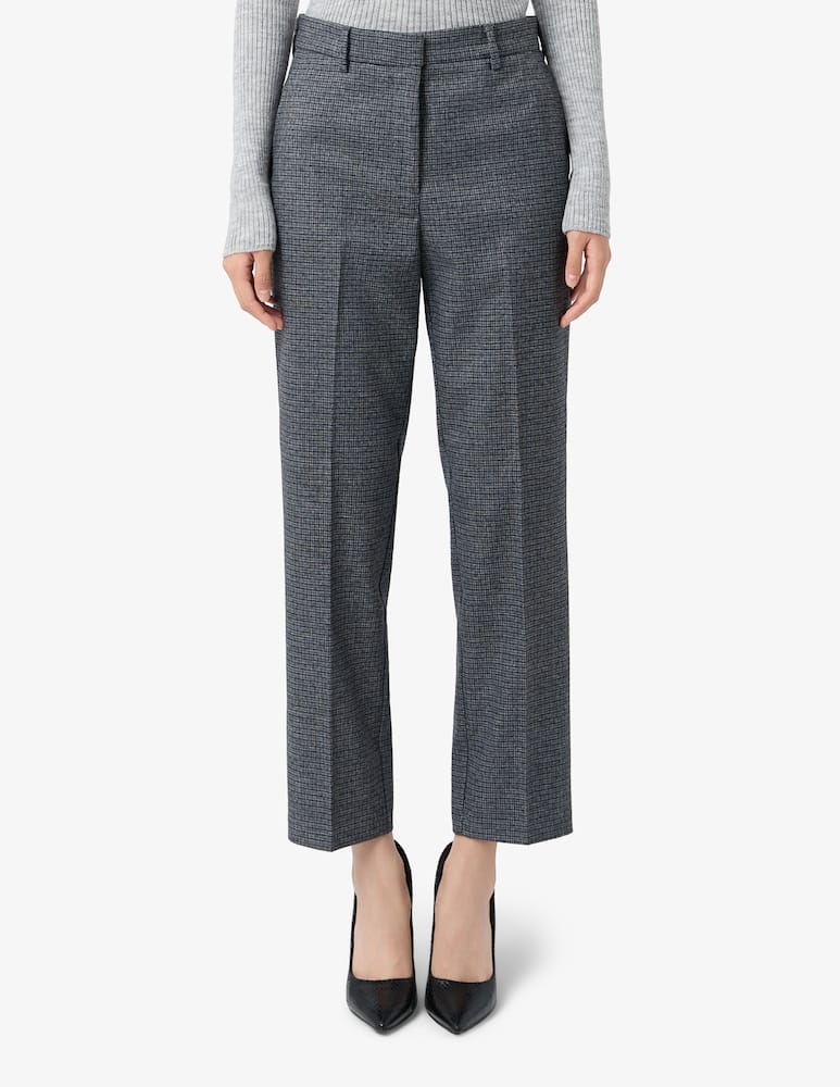 19.70 Seventy Pantaloni pied de poule - immagine 1 19.70 Seventy Pantaloni pied de poule - immagine 1