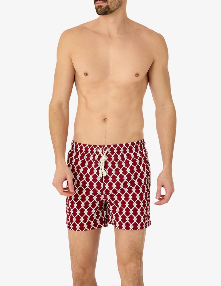 rinascente Gassa D'Amante Portofino geometric boxer shorts