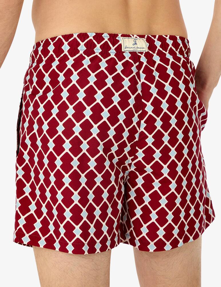 rinascente Gassa D'Amante Portofino geometric boxer shorts