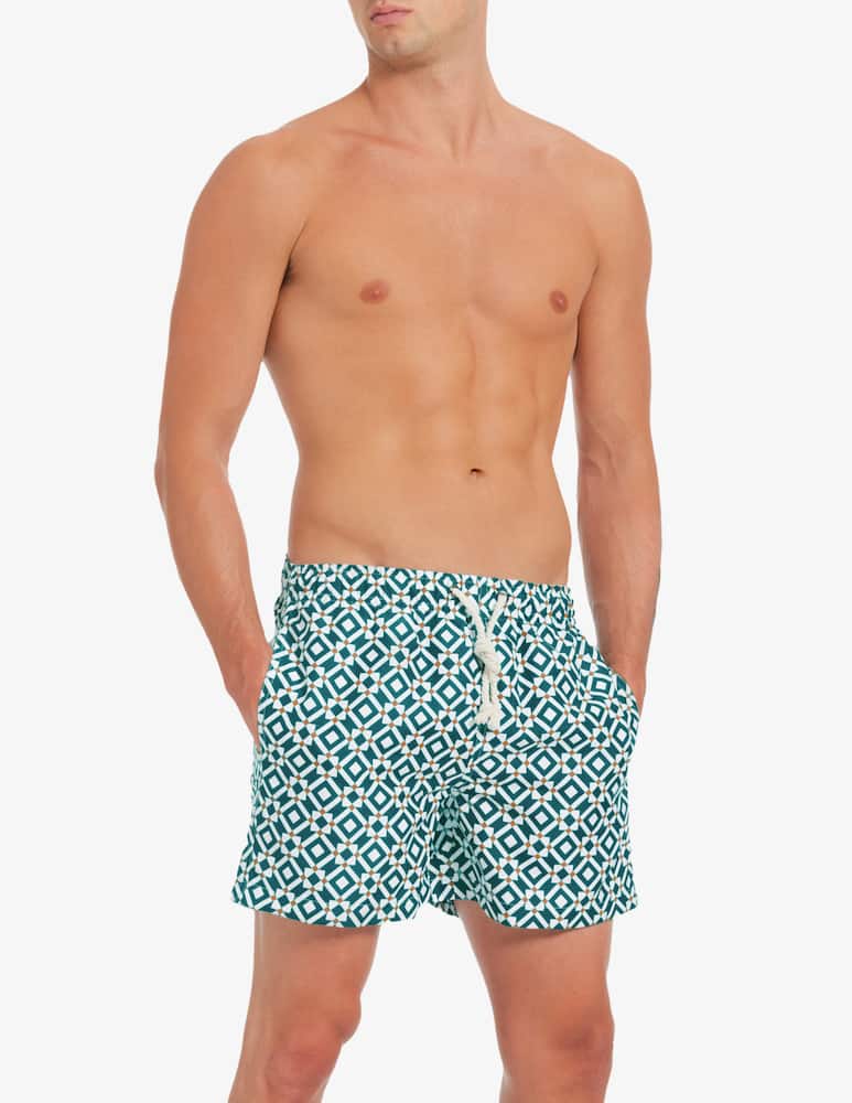 rinascente Gassa D'Amante Taormina geometric boxer shorts
