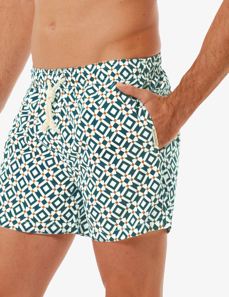 rinascente Gassa D'Amante Taormina geometric boxer shorts