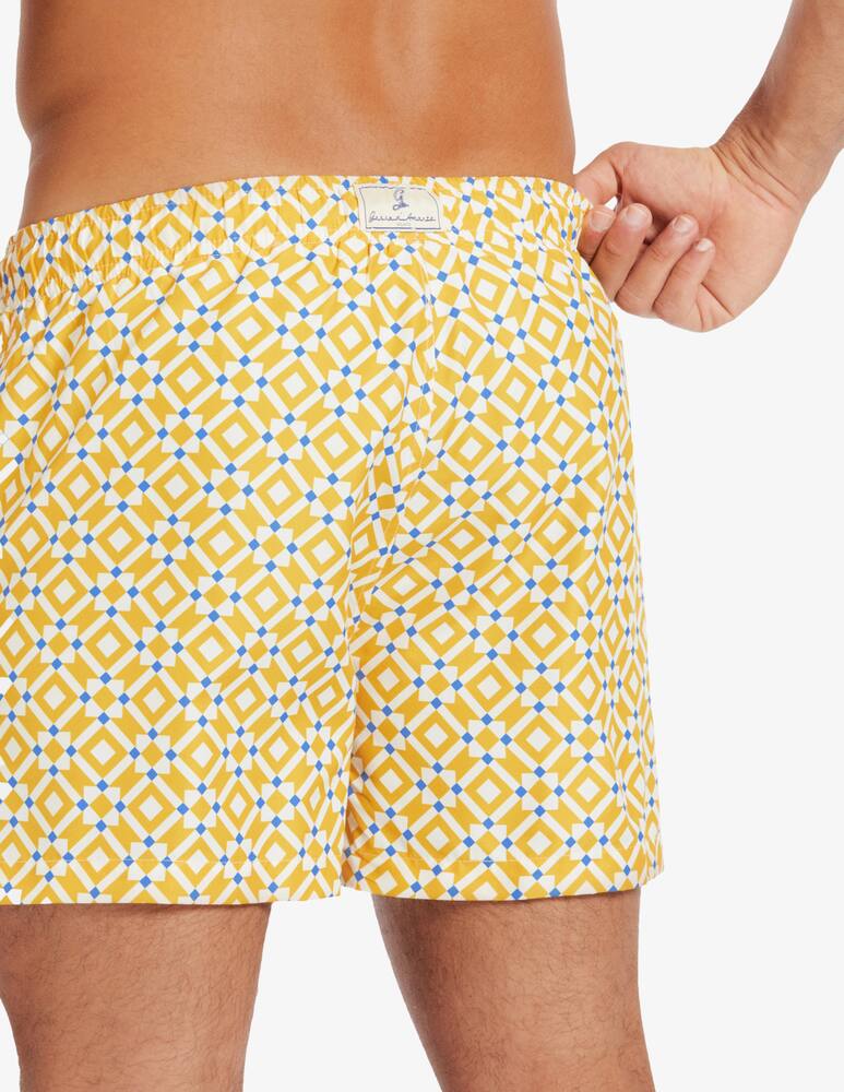 rinascente Gassa D'Amante Taormina geometric boxer shorts