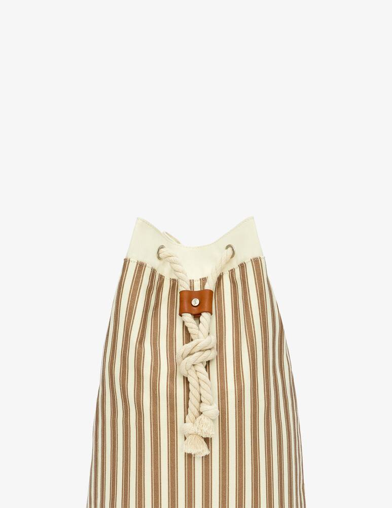 rinascente Gassa D'Amante Alassio striped beach bag