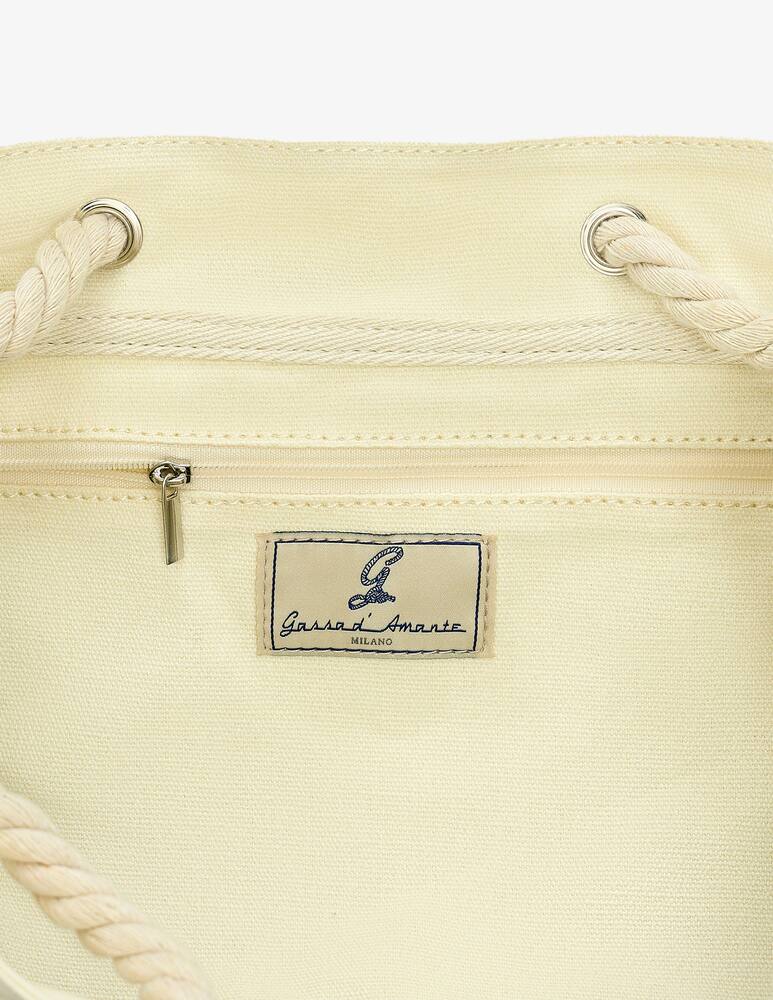rinascente Gassa D'Amante Alassio striped beach bag