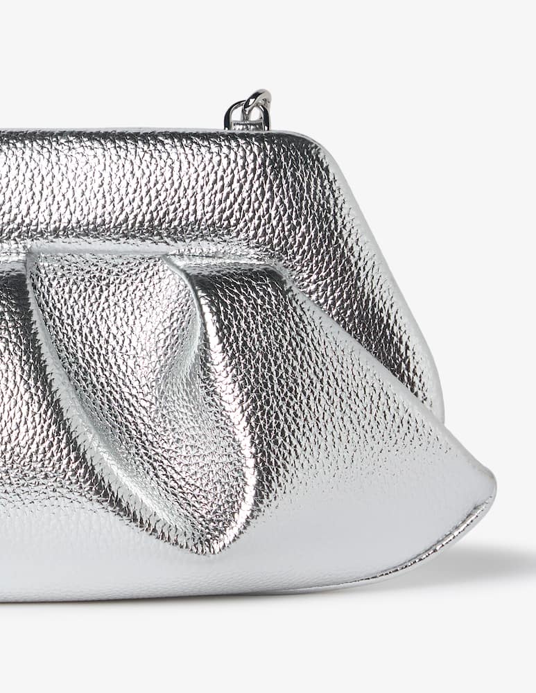 rinascente THEMOIRè Bios laminated shoulder bag