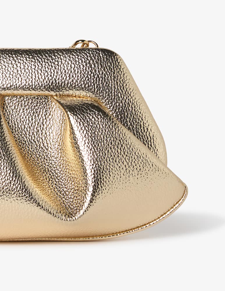 rinascente THEMOIRè Bios laminated shoulder bag