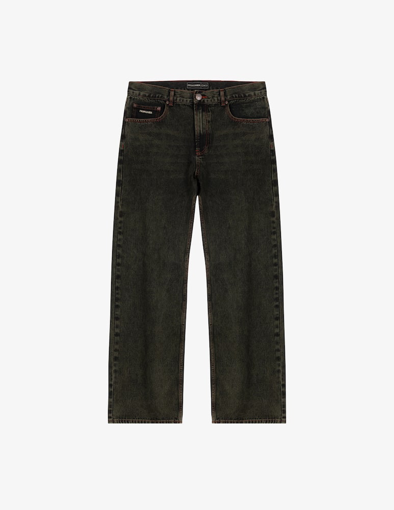 Propaganda Jeans overdyed box logo - immagine 1 Propaganda Jeans overdyed box logo - immagine 1