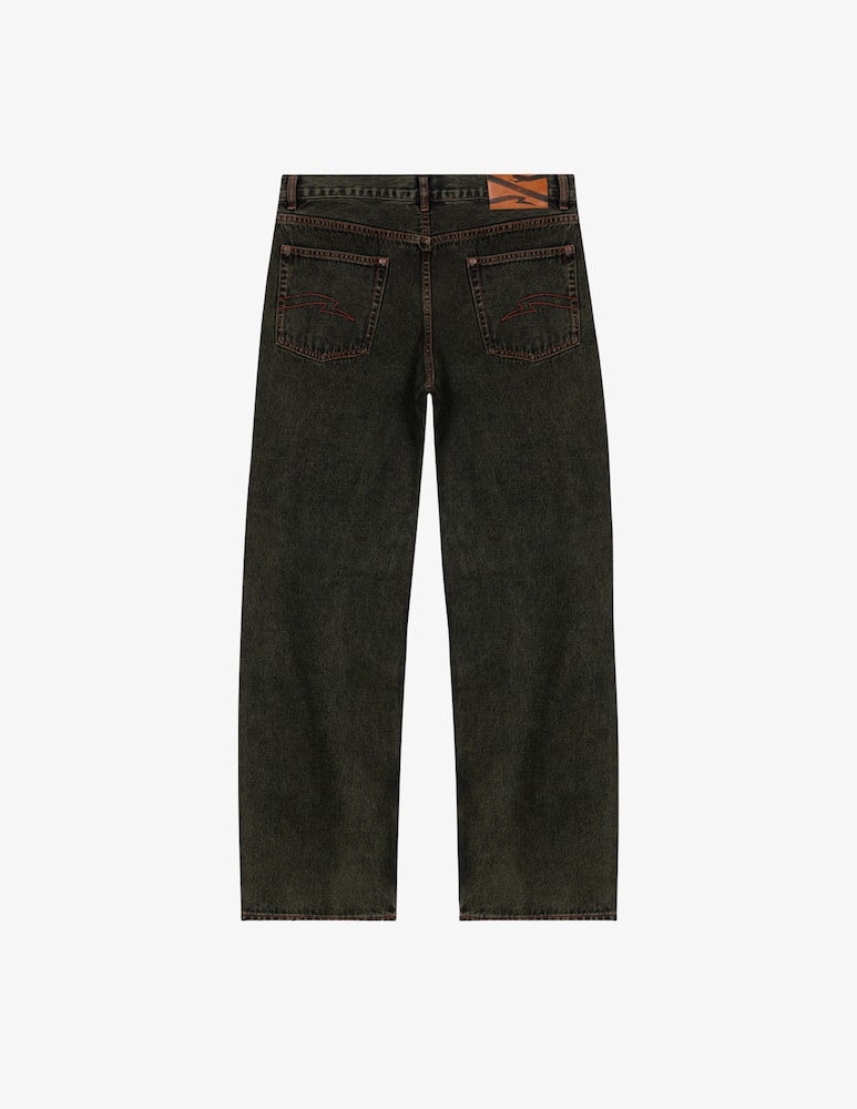 Propaganda Jeans overdyed box logo - immagine 2 Propaganda Jeans overdyed box logo - immagine 2