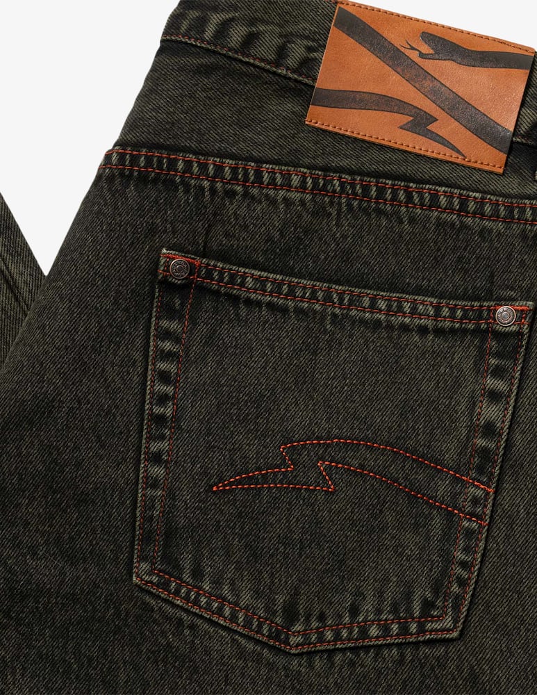 Propaganda Jeans overdyed box logo - immagine 5 Propaganda Jeans overdyed box logo - immagine 5