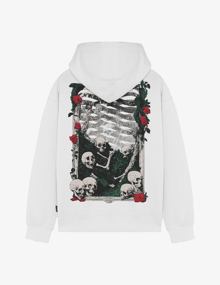 Propaganda hoodie with skull print - picture 2 Propaganda hoodie with skull print - picture 2