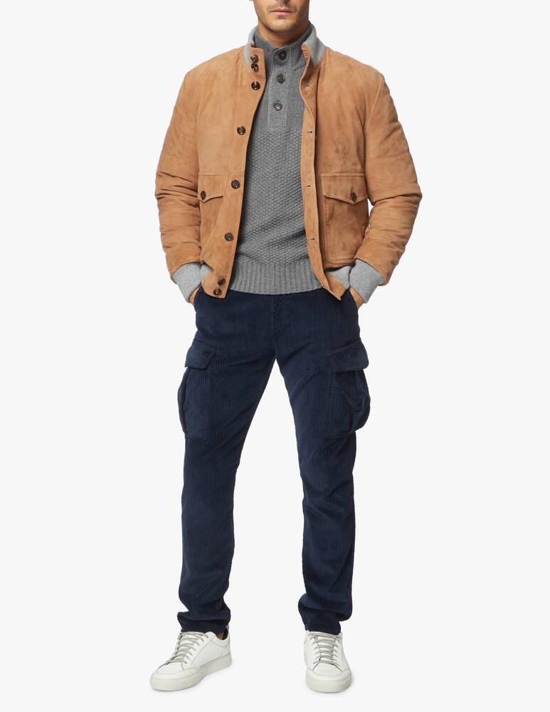 rinascente Eleventy Valstarino suede padded