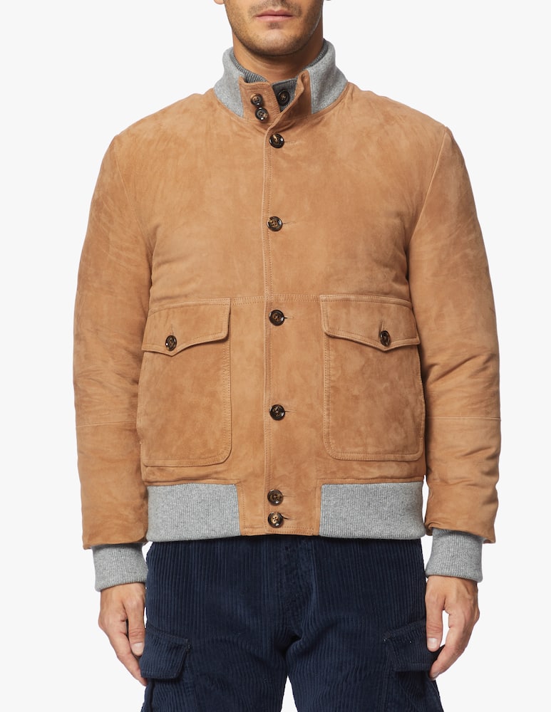 rinascente Eleventy Valstarino suede padded