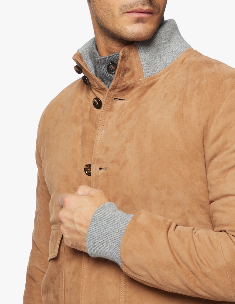 rinascente Eleventy Valstarino suede padded