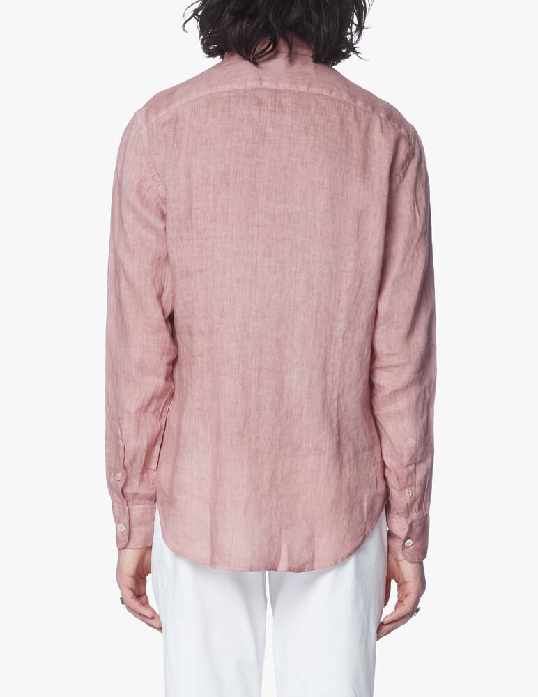 rinascente Eleventy Camicia in lino lavato - rosa