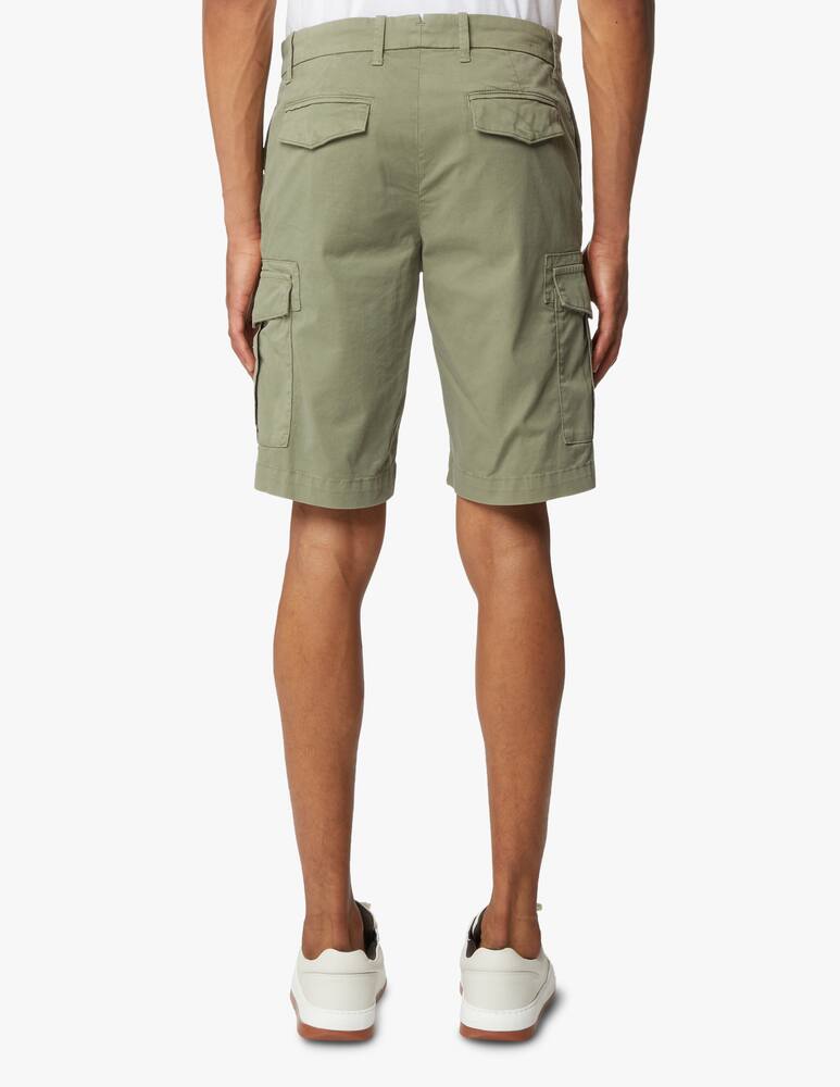 rinascente Eleventy Stretch cotton cargo shorts - green