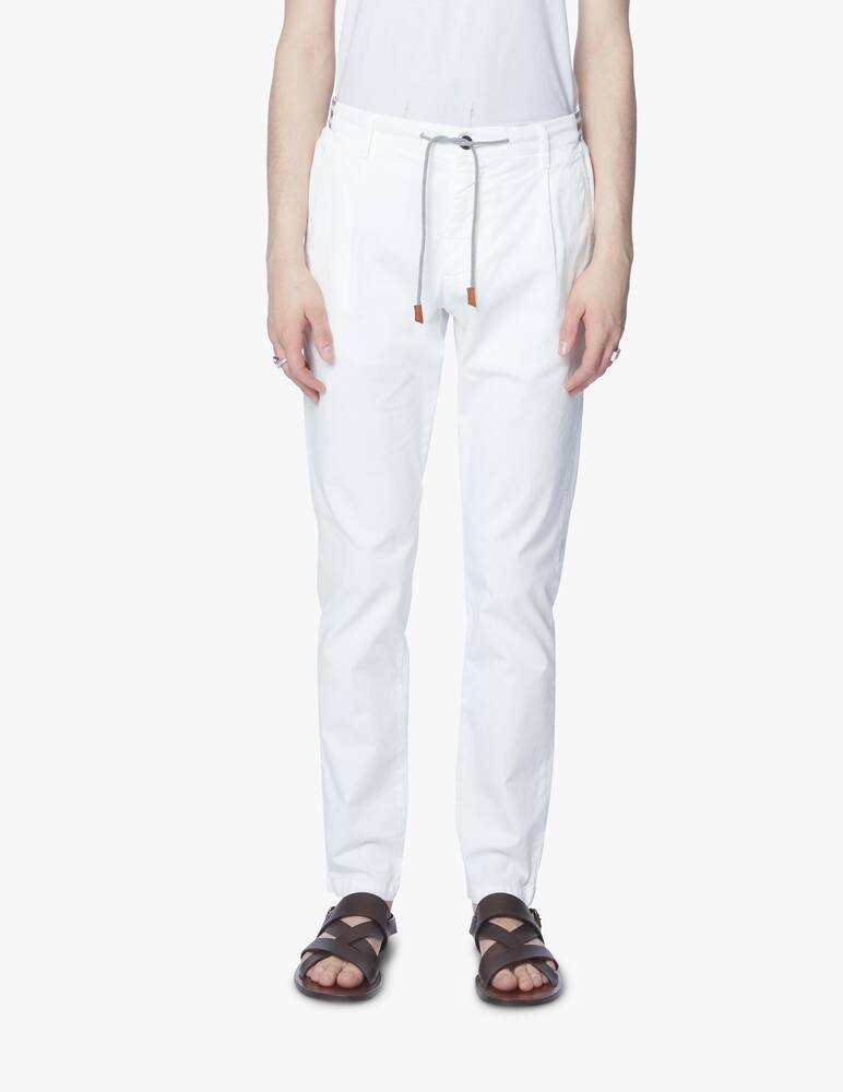 rinascente Eleventy Pantalone jogger - bianco