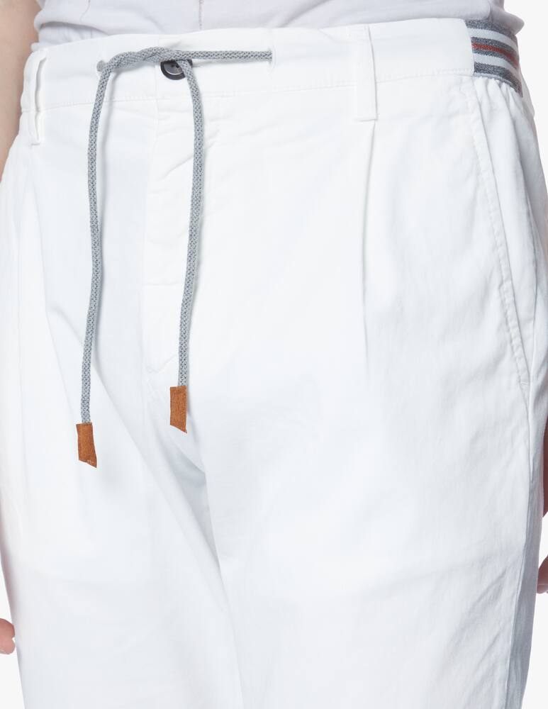 rinascente Eleventy Pantalone jogger - bianco