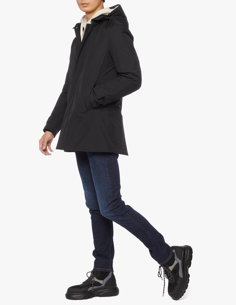 rinascente Herno Carcoat in tessuto gore-tex 2layer imbottito in piuma