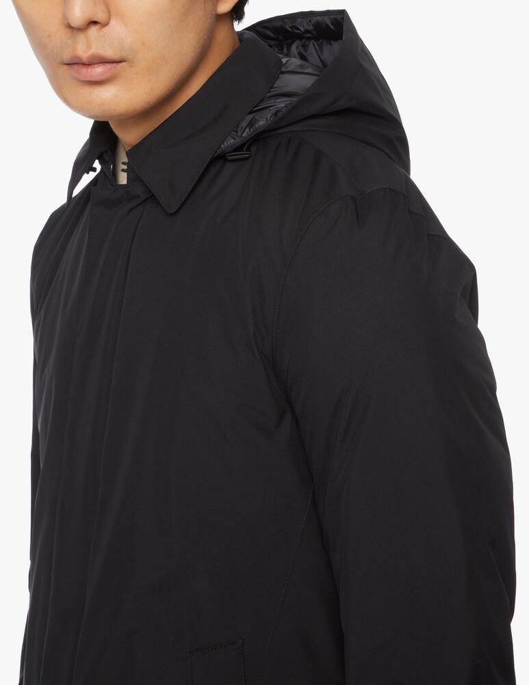 rinascente Herno Carcoat in tessuto gore-tex 2layer imbottito in piuma