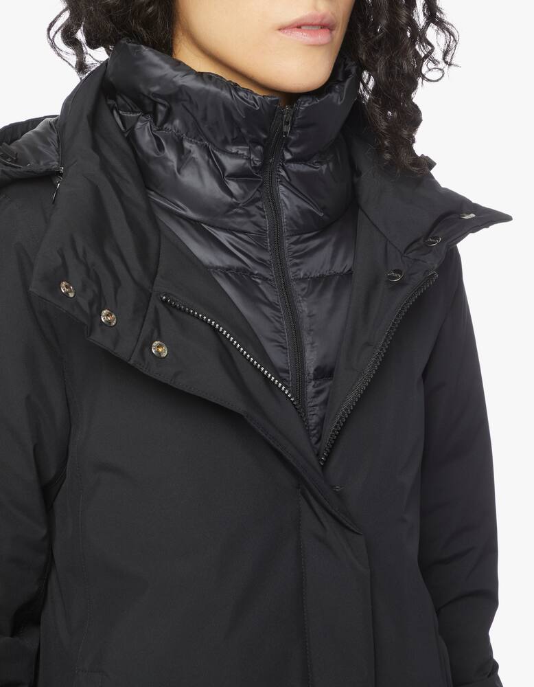 rinascente Herno Piumino Laminar A-Shape - Nero