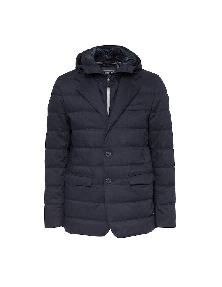 rinascente Herno Technical flannel blazer